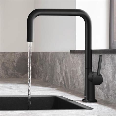 Hansgrohe Talis M Einhebel K Chenarmatur Schwarz Matt Reuter