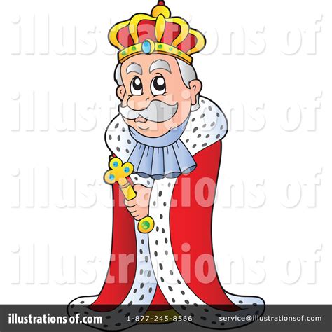 King Clipart Illustration By Visekart