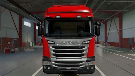 Scania RJL Grill Spot LED V1 0 ETS 2 Others Modifications Euro