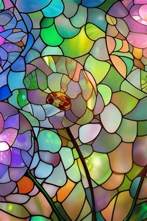 Stained Glass Flowers In Stained Glass Flowers Stained Glass