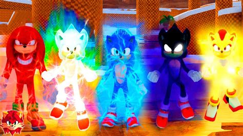 Como Transformarse En Todos Los Personajes Secretos De Sonic La Pelicula En Roblox Youtube