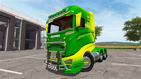 Scania R John Deere Para Farming Simulator