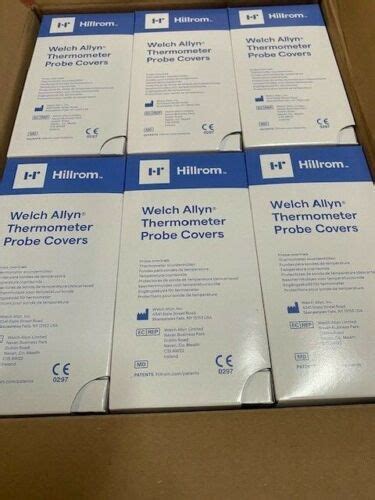 Case Of 7 500 Welch 05031 Hillrom Probe Covers Suretemp 690 692 Thermometer 732094180831 Ebay