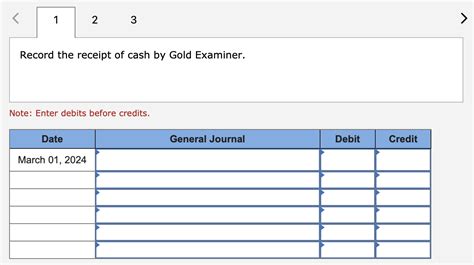 Solved On March Gold Examiner Receives Chegg