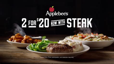 Does Applebee's 2 For $20 Menu Include Steak? A Special Deal Is Coming