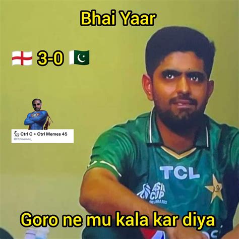 Ctrl C Ctrl Memes On Twitter England Whitewash Pakistan Under Babar