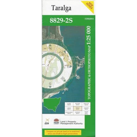 Taralga Topographic Map 25k Carto Graphics