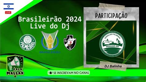 AOVIVO Brasileirão 2024 Pré jogo Palmeiras x Vasco YouTube