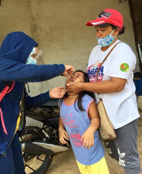 Sabayang Patak Kontra Polio 2020 First Round Brgy Maasin Municipality Of San Clemente