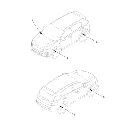 Kia Sportage Revue Technique Automobile Composants Et Emplacement Des