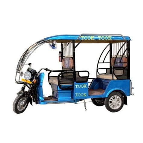 Took Took Closed Life Battery Operated E Rickshaw Vehicle Capacity