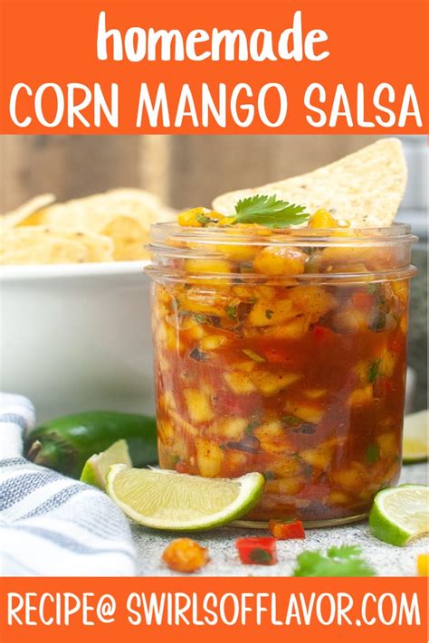 Corn Mango Salsa Recipe Swirls Of Flavor