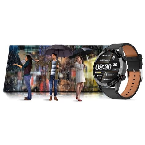 Smartwatch M Ski Czarny Pasek Gravity Gt