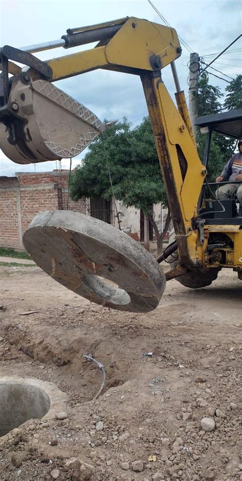 Agua Potable De Jujuy Contin A Con La Obra De Cloacas Para El Barrio