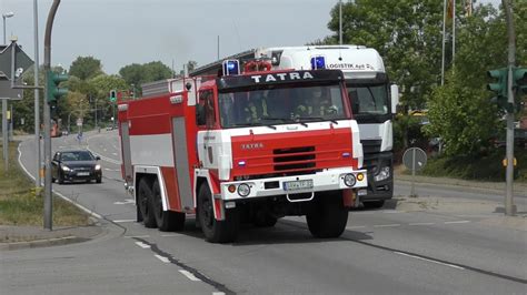 ELW 1 LF 16 20 TLF 32 80 HLF 20 20 FF Salzwedel Und FuStW Polizei