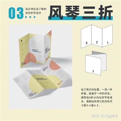 宣传折页的9种折叠方式 知乎