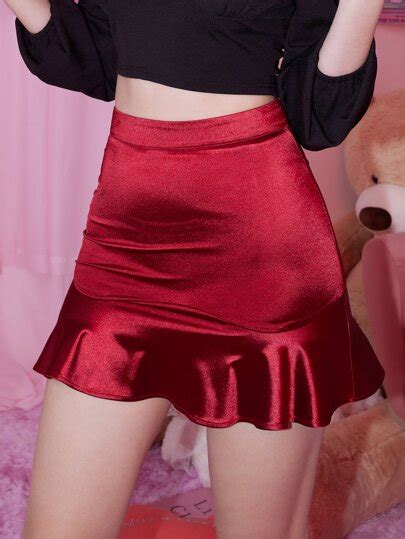 Search Ruffled Mini Skirt Shein Usa