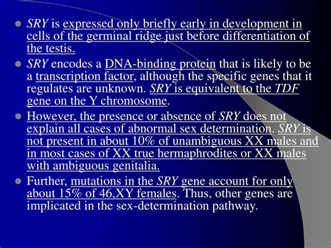 Ppt The Sex Chromosomes And Their Abnormalities Powerpoint