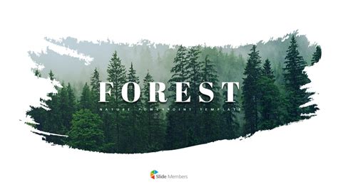 Forest PowerPoint Templates Multipurpose Design