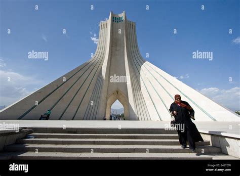 Azadi Or Freedom Monument In Tehran Iran Stock Photo Alamy