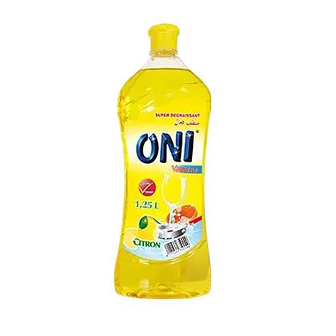 LIQUIDE VAISSELLE CITRON ONI 1250 ML Mojood