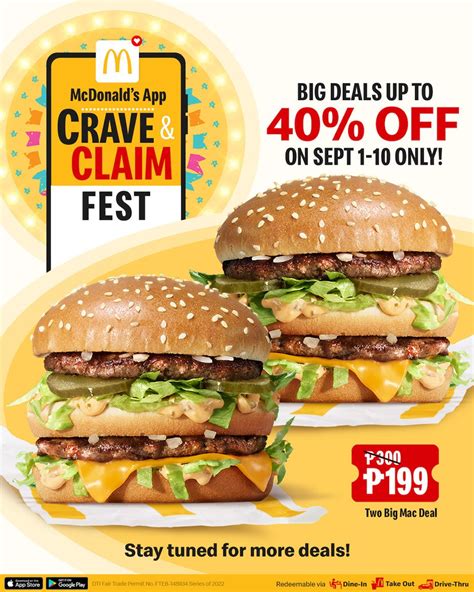 Mcdo Philippines On Twitter We Heard Ya The Two Big Mac Deal More