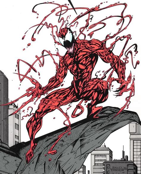 Carnage Mark Bagley Comics Cómics Marvel Y Simbiontes