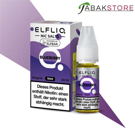 Elfliq Elfbar Liquid Blueberry 10mg Online günstig kaufen