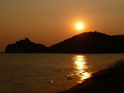 Download free photo of Tuscany,sunset,beach sea,italy,orange sky - from ...