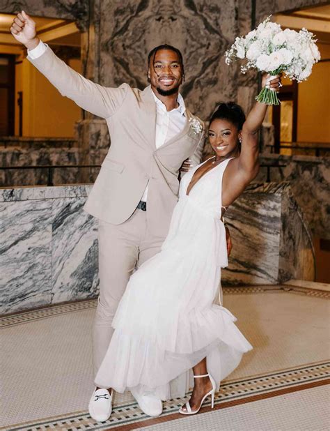 Simone Biles Wears 4 Dresses For Destination Wedding To Jonathan Owens