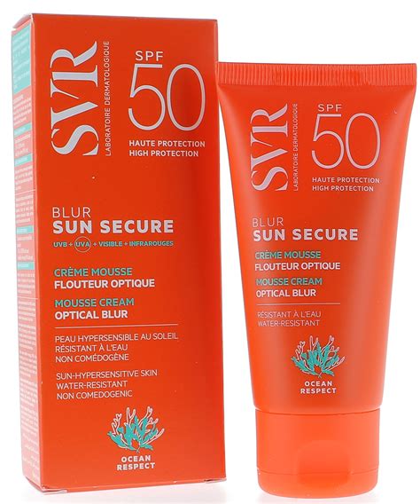 Sun Secure Blur Cr Me Mousse Flouteur Optique Spf Svr Base De