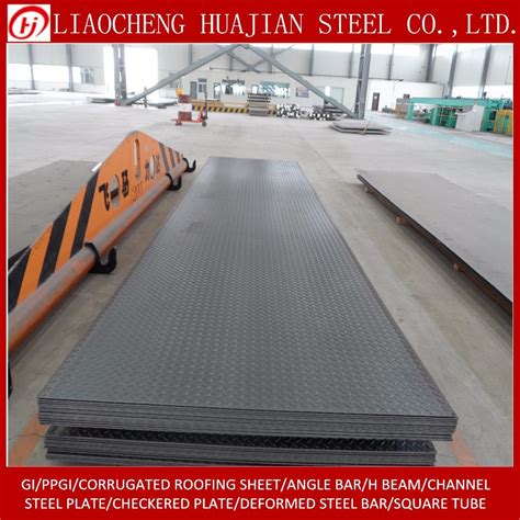 Chequer Steel Sheet Hot Rolled Checkered Plate Chequered Steel Plate Checker Plate And Metal Sheet