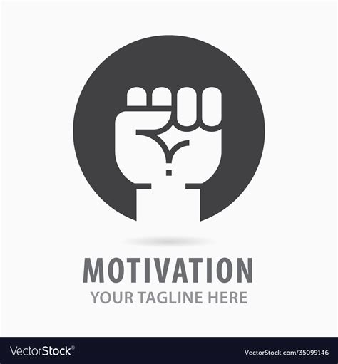 Motivation Icon Symbol Royalty Free Vector Image