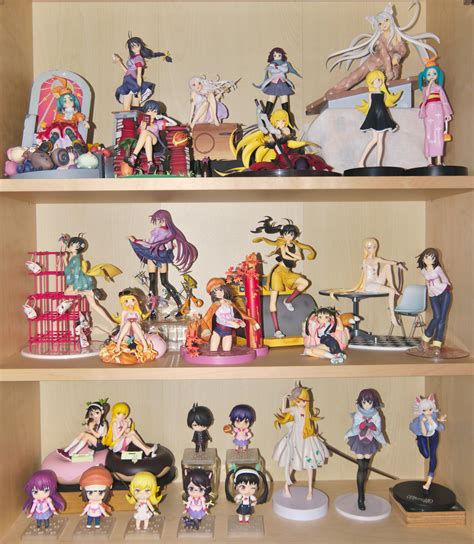 Various Figures Related To Monogatari Series