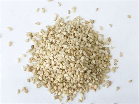 Premium Organics Sesame Seeds Unhulled White 100 Certified Organic Premium Spices