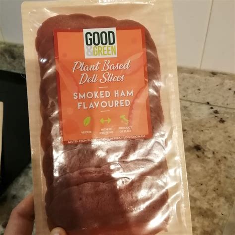 Good Green Plant Based Deli Slices Smoked Ham Flavoured Review Abillion