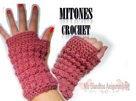 Tutorial Crochet Mitones Guantes Sin Dedos Paso A Paso YouTube