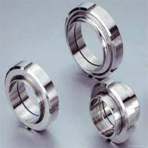 Stainless Steel Dairy Sms Union For Pharma Thread Size Standard At