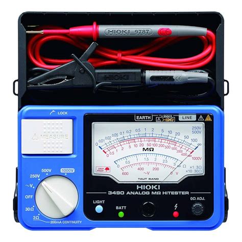 1kv Analog Insulation Tester 3490 Hioki