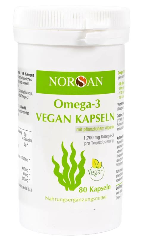 Norsan Omega Vegan Kapseln St Naturpur Shop