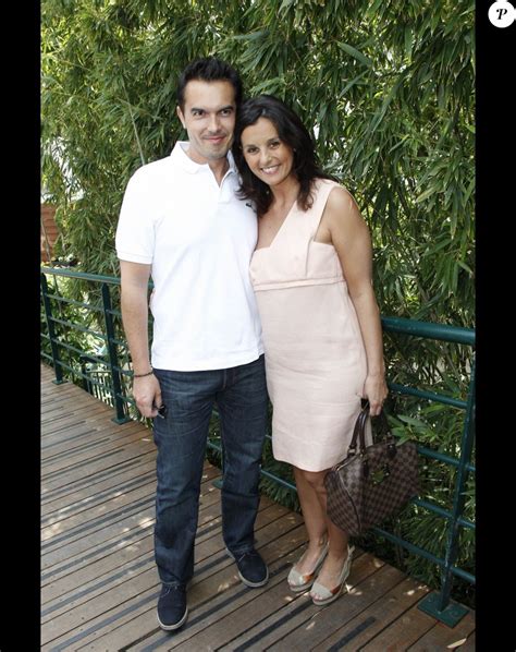 Faustine Bollaert et Maxime Chattam Photo inédite de leur mariage