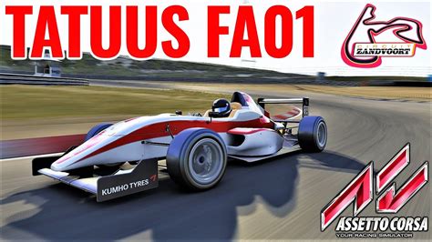 Tatuus Fa Hotlaps At Zandvoort Assetto Corsa Youtube