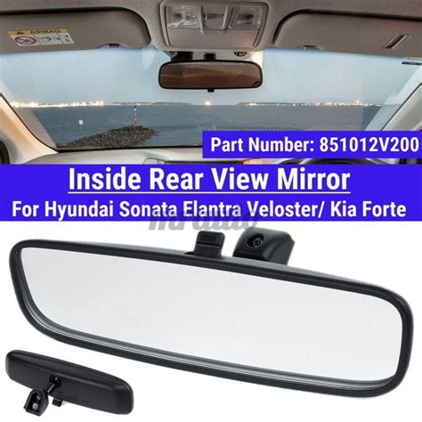 Zerui Interior Inside Rear View Mirror For Hyundai Sonata Elantra Kia