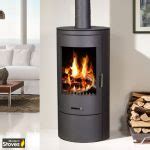 Orion Multi Fuel Wood Burning Curved Stove