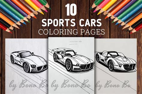 Cars Coloring Page