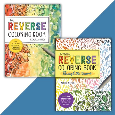 Reverse Coloring 2-book set