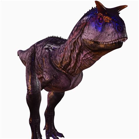 Obj File Dinosaur Download Carnotaurus 3d Model Animated For Blender Fbx Unity Maya Unreal C4d