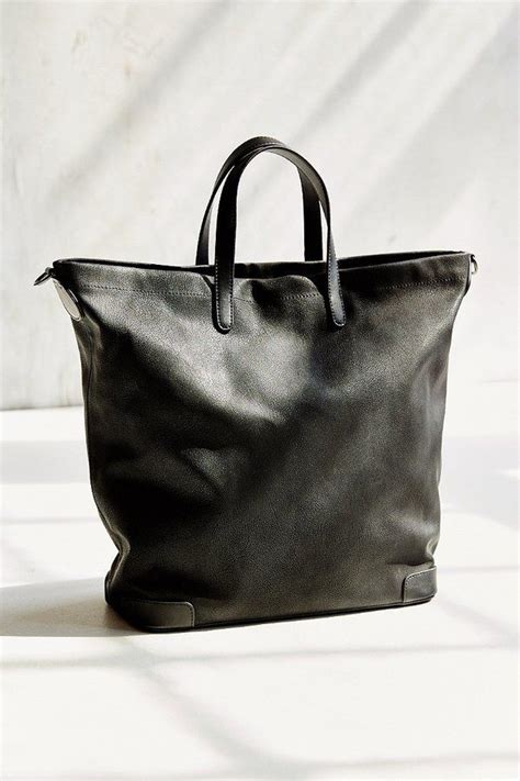 Silence Noise Silence Noise Structured Base Pebbled Tote Bag Bags