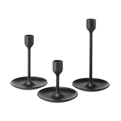 BLACK CANDLE STICK HOLDER – Be-Designed