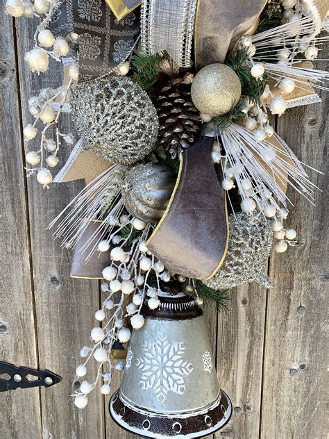 Christmas Wreath Christmas Swag Elegant Christmas Wreath Christmas Decor Farmhouse Christmas